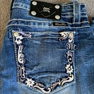 Miss Me, size 30, ankle skinny jeans